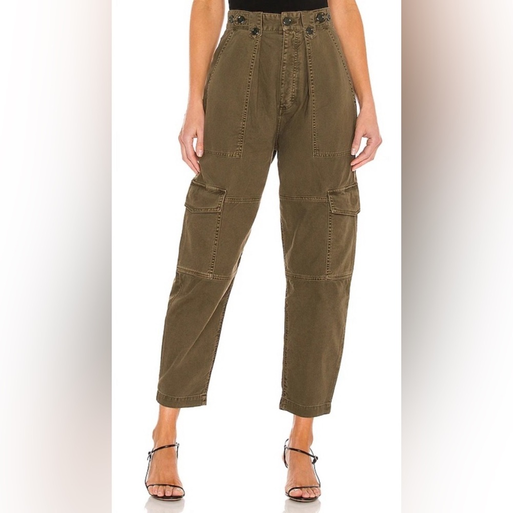 AGOLDE Mia Utility Pant in Eucalyptus